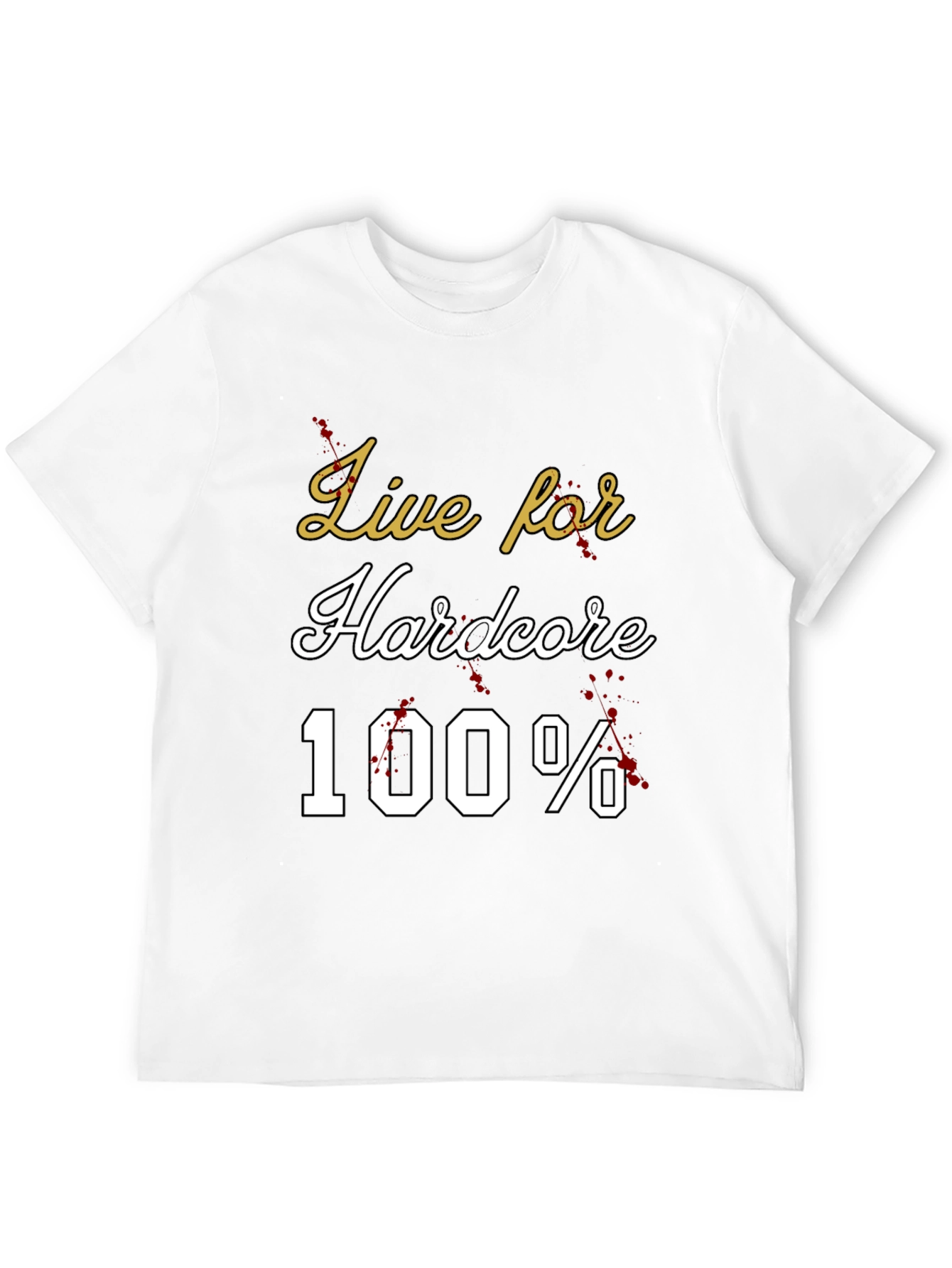 Live for Hardcore 100% Tee
