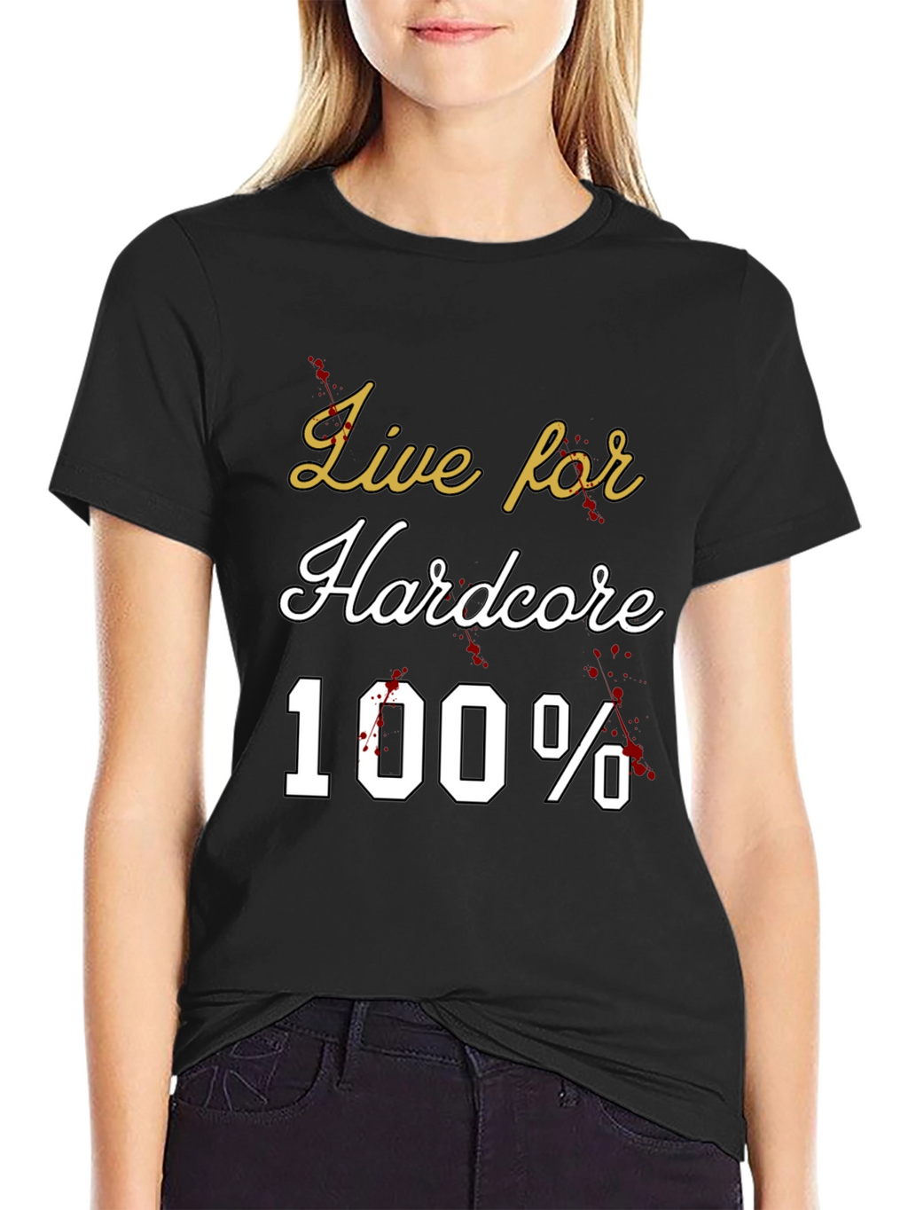 Live for Hardcore 100% Tee