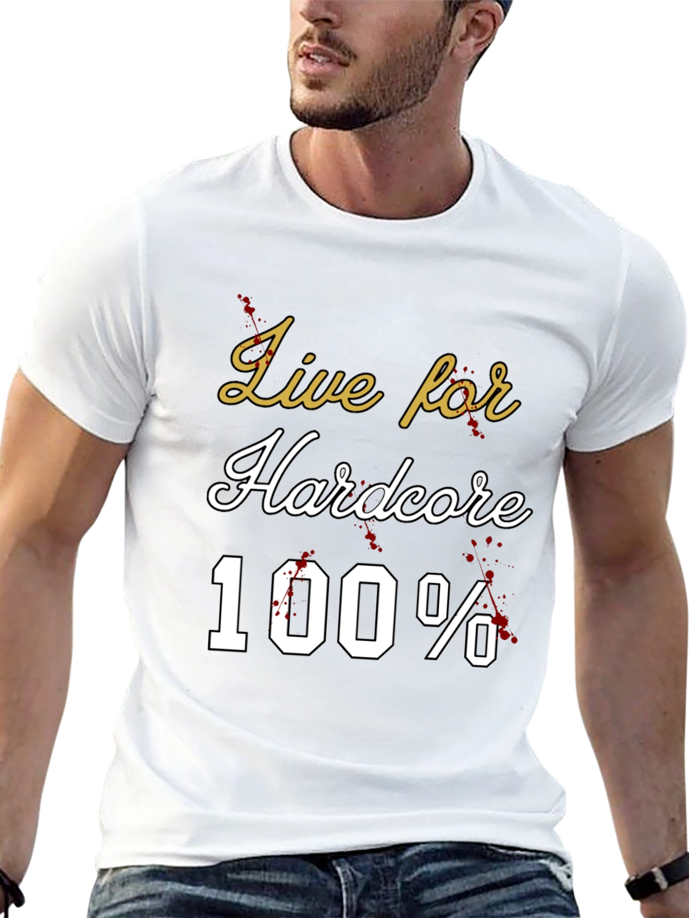 Live for Hardcore 100% Tee