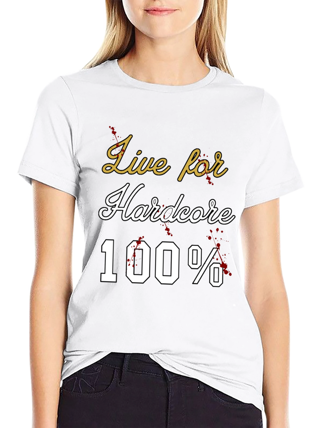 Live for Hardcore 100% Tee
