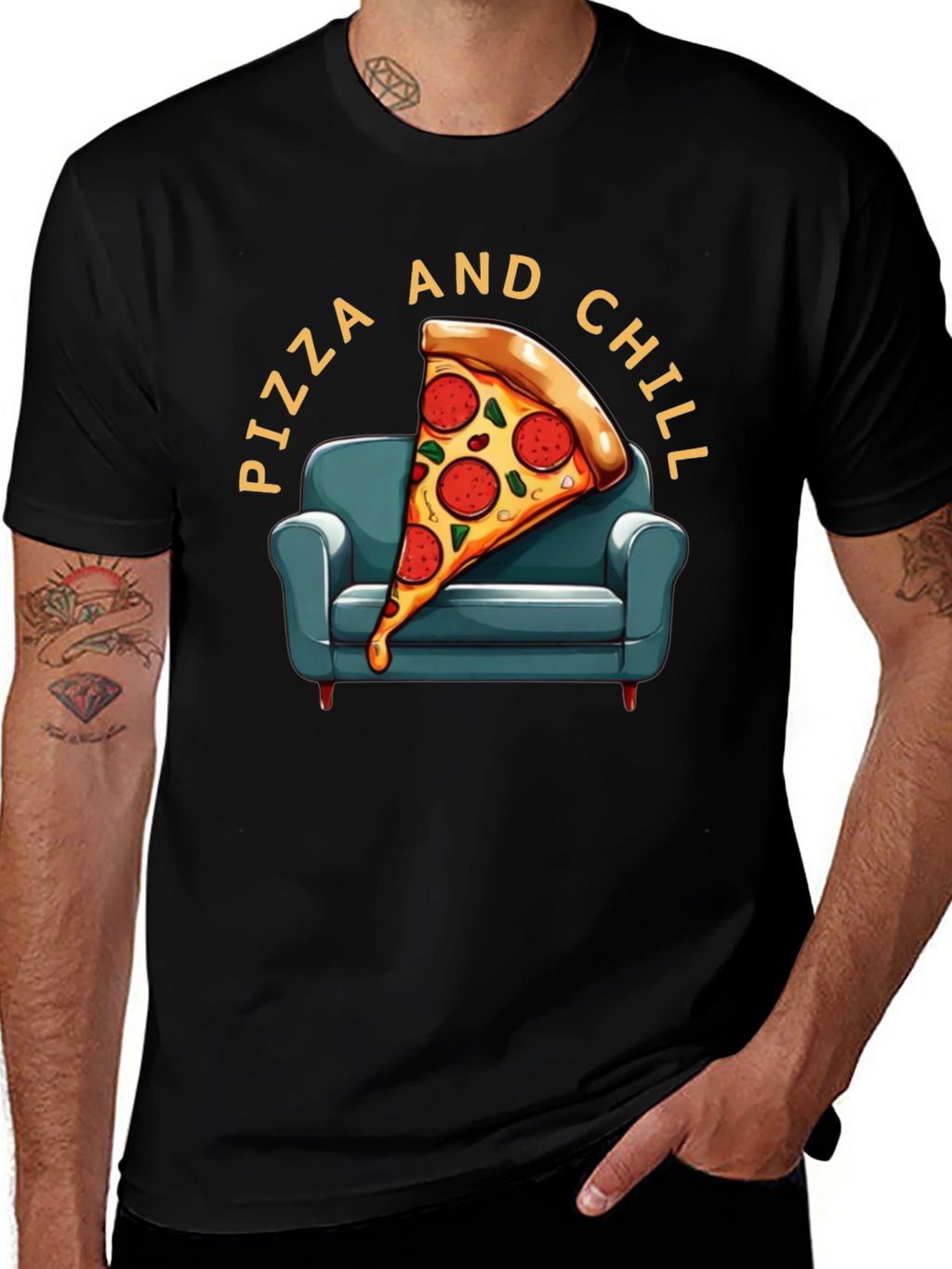 Pizza and Chill T-Shirt