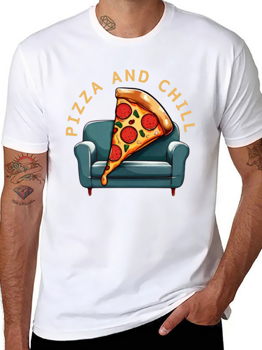 Pizza and Chill T-Shirt