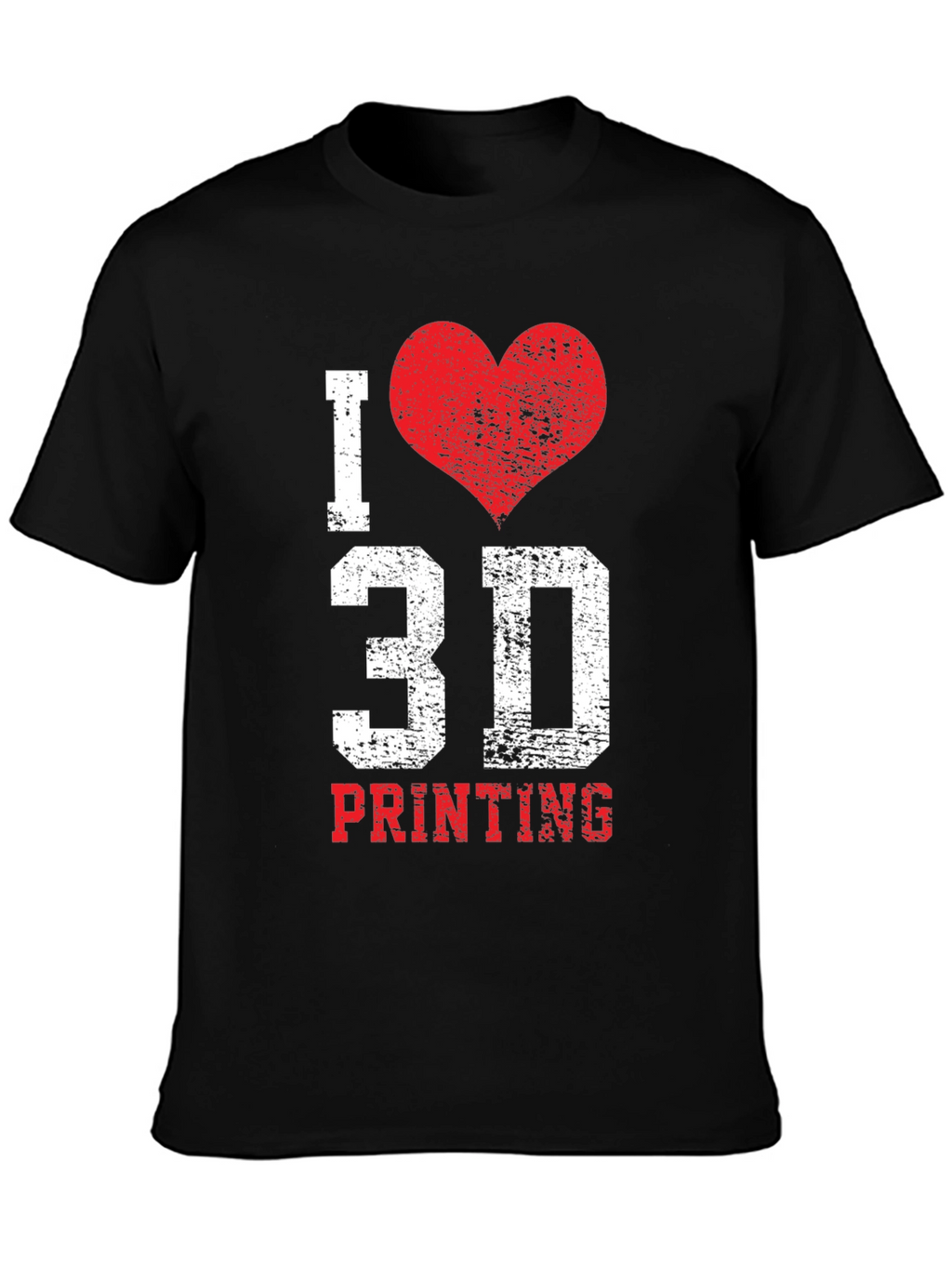 I Heart 3D Printing T-Shirt - Unique Design