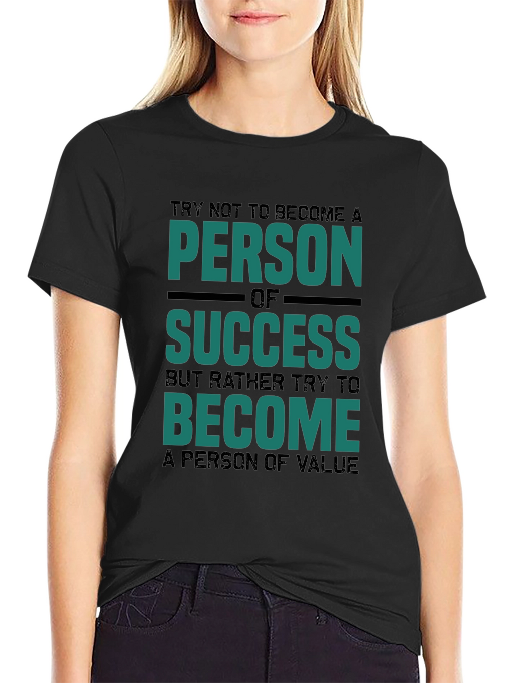 Motivational Tee: Person of Value T-Shirt