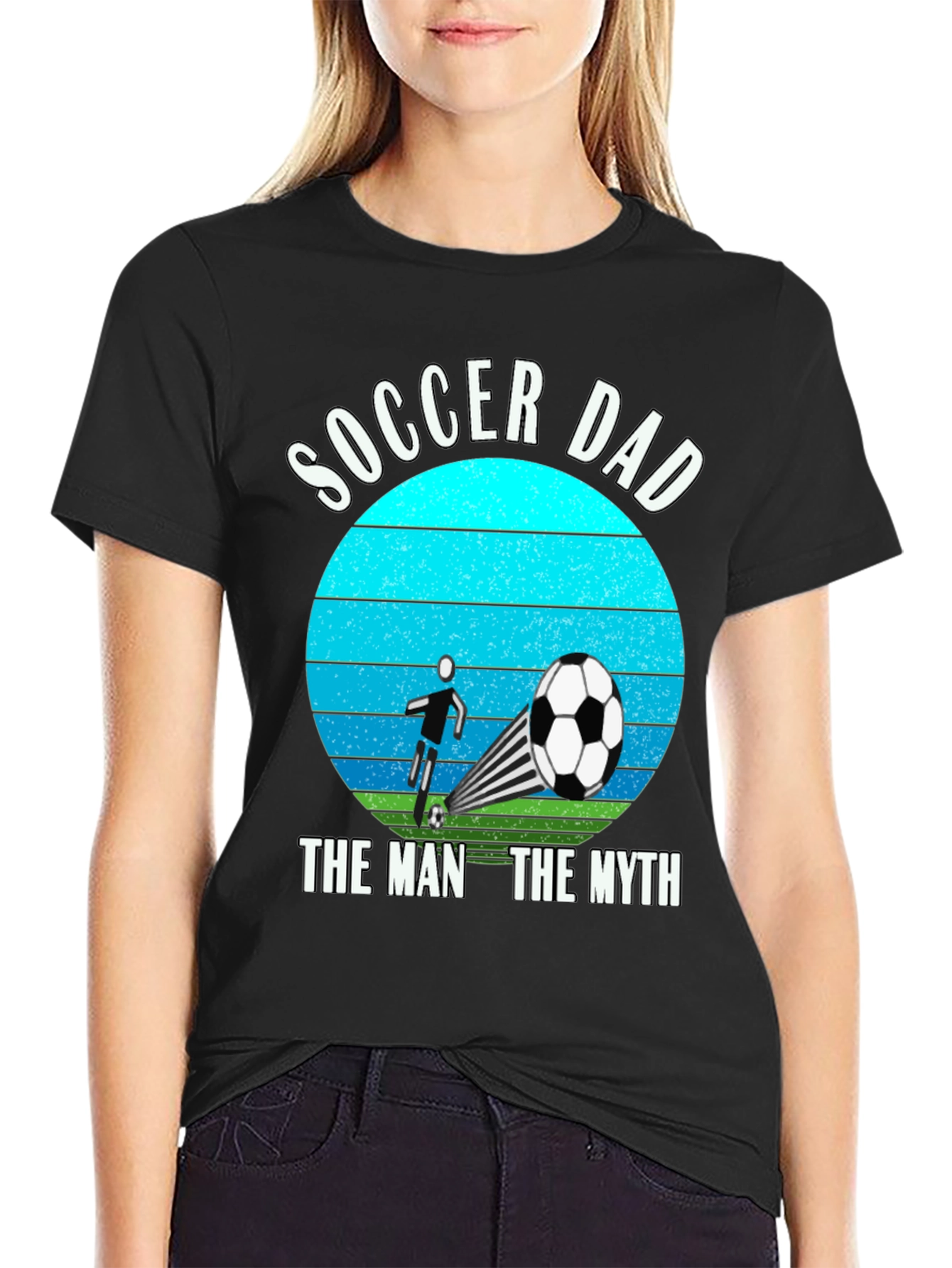 Soccer Dad: The Man The Myth T-Shirt