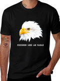 Focused Like An Eagle Graphic T-Shirt