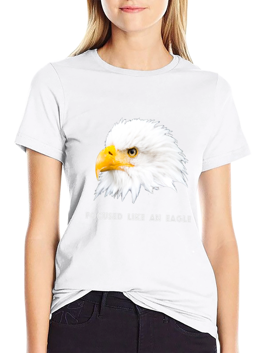 Focused Like An Eagle Graphic T-Shirt