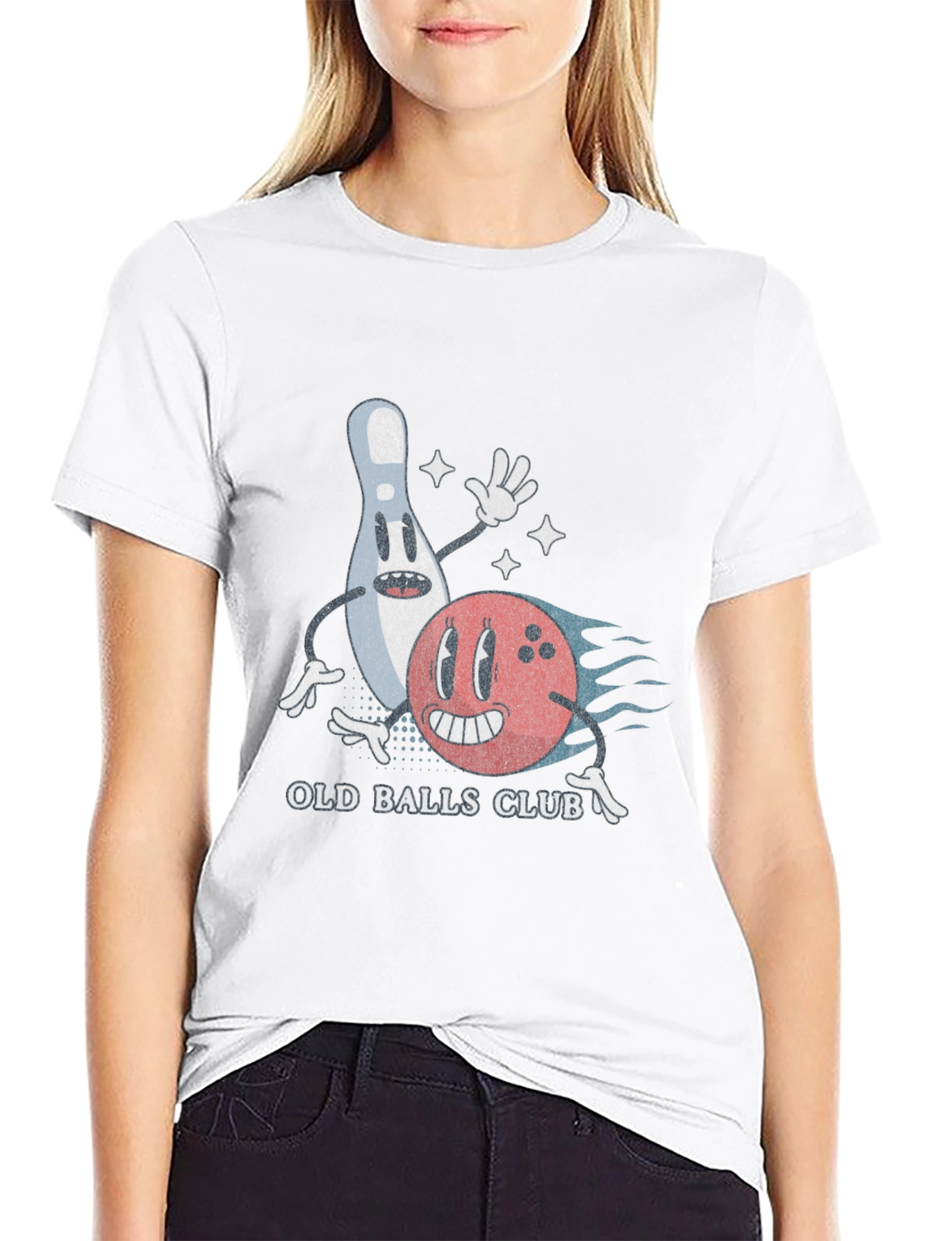Old Balls Club Bowling T-Shirt