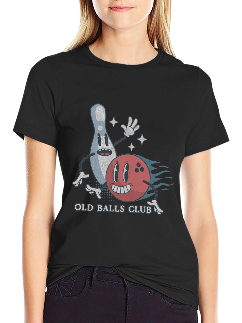 Old Balls Club Bowling T-Shirt