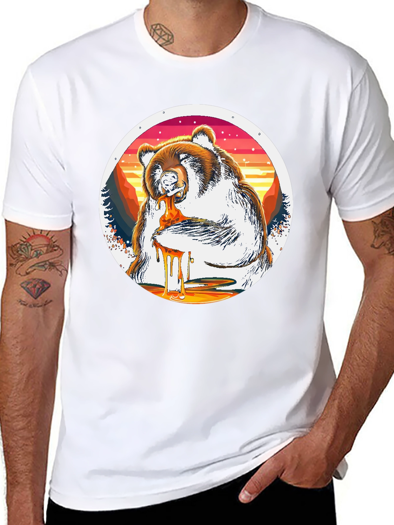 Honey Bear T-Shirt - Comfort & Style