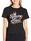 Dancing Aunt Retro T-Shirt