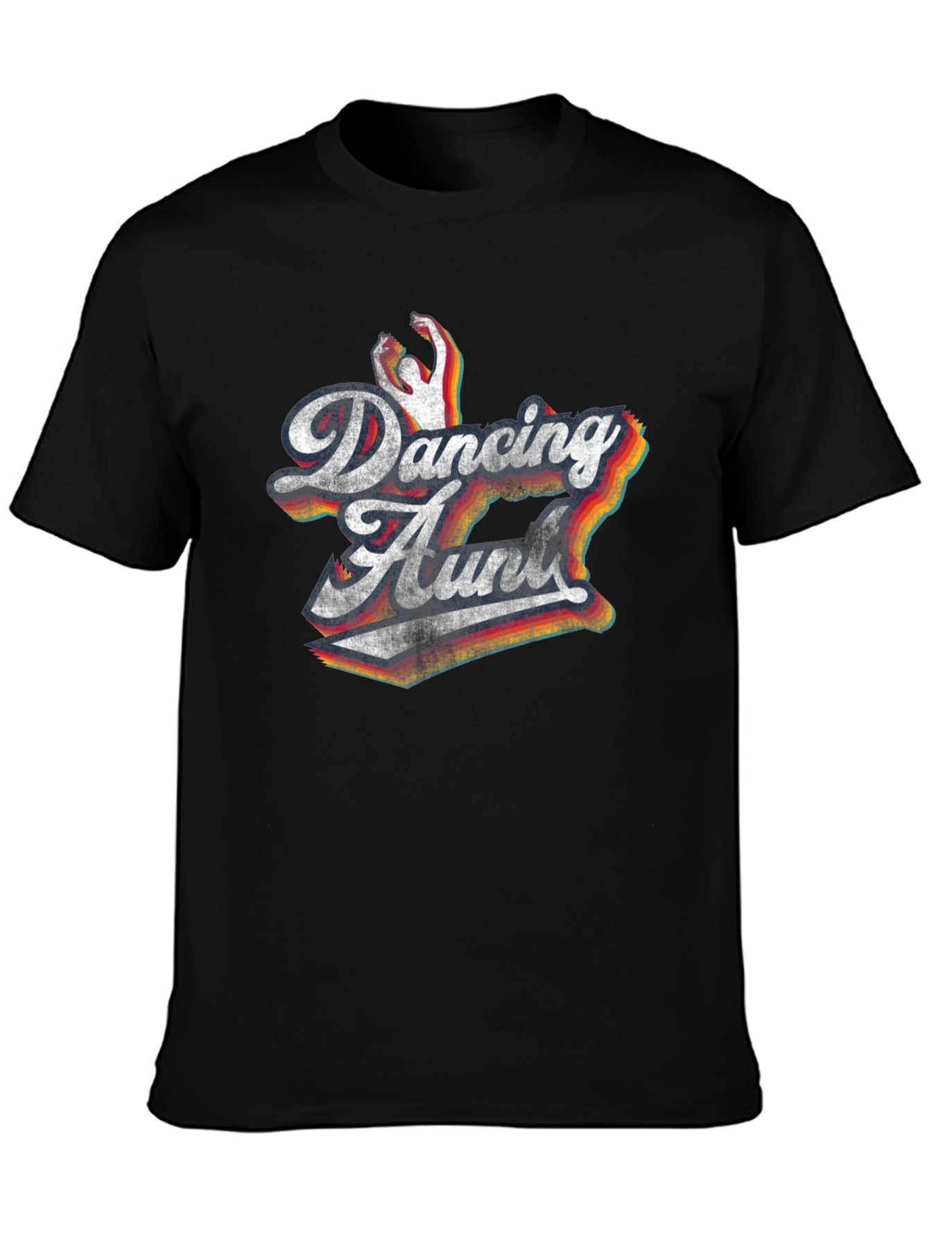 Dancing Aunt Retro T-Shirt