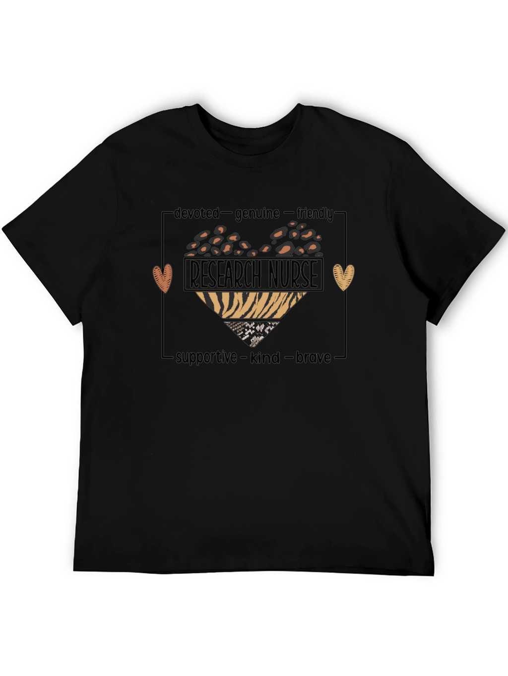 Research Nurse Heart Graphic Tee