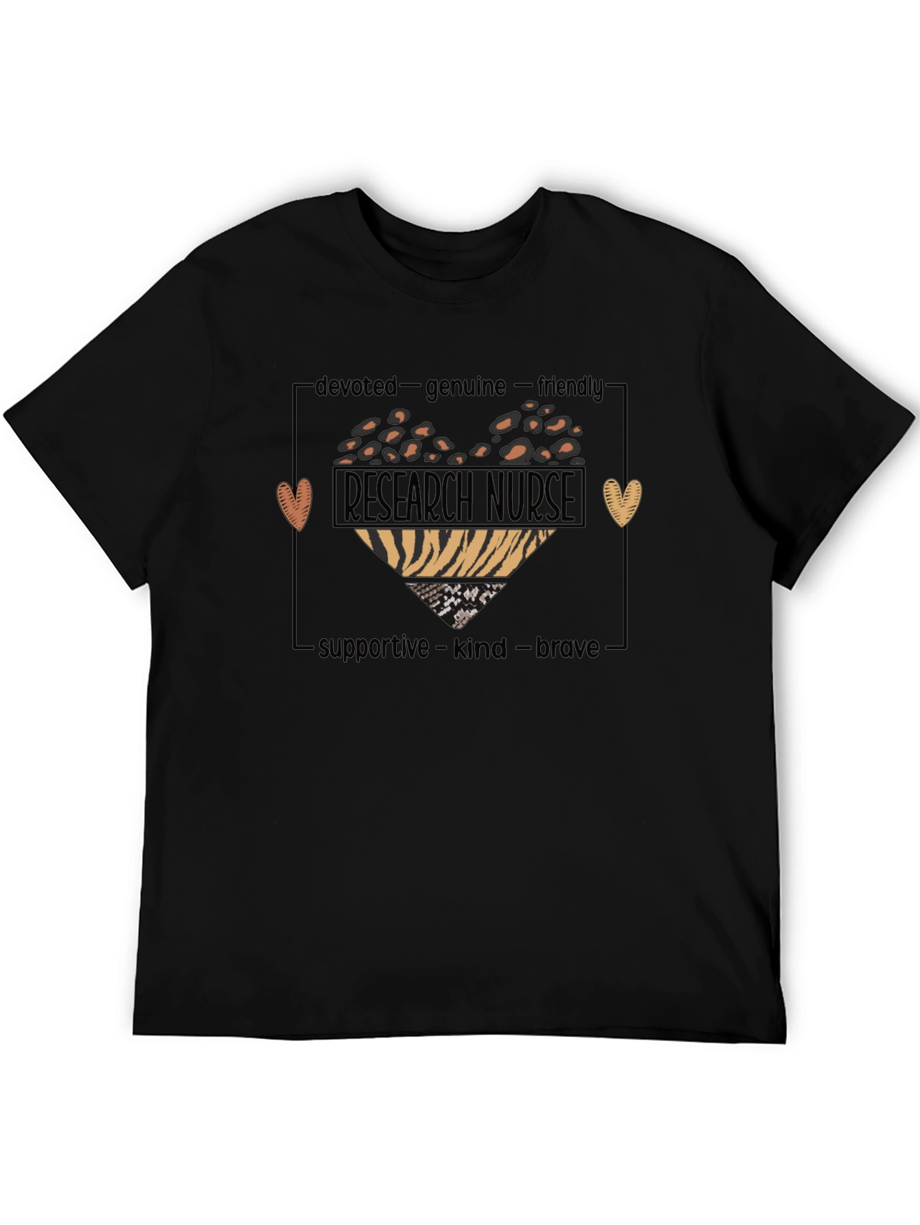 Research Nurse Heart Graphic Tee