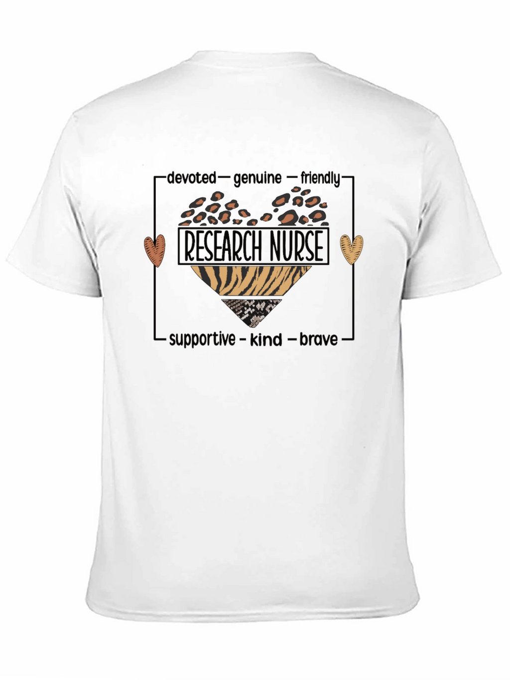 Research Nurse Heart Graphic Tee