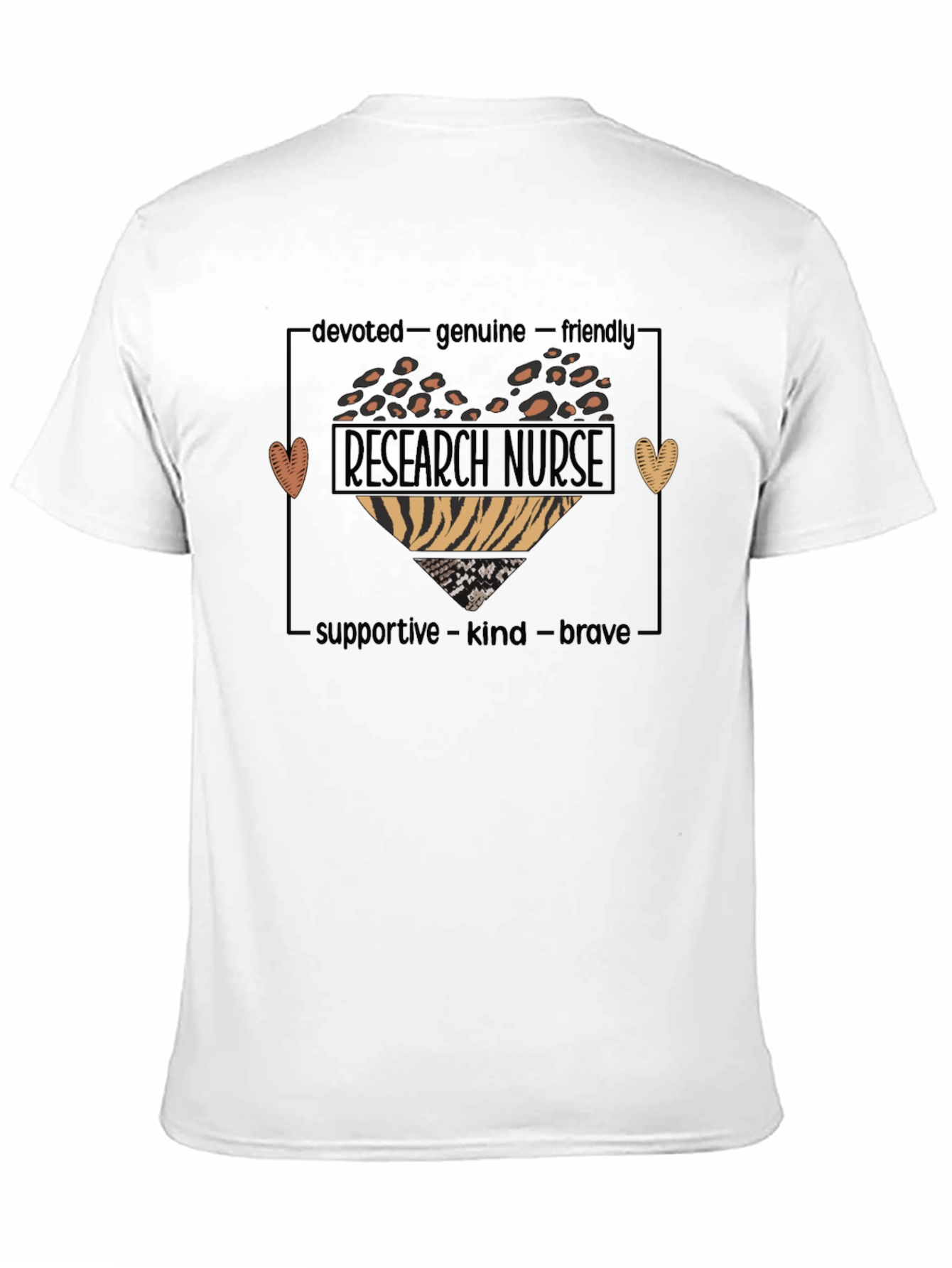 Research Nurse Heart Graphic Tee