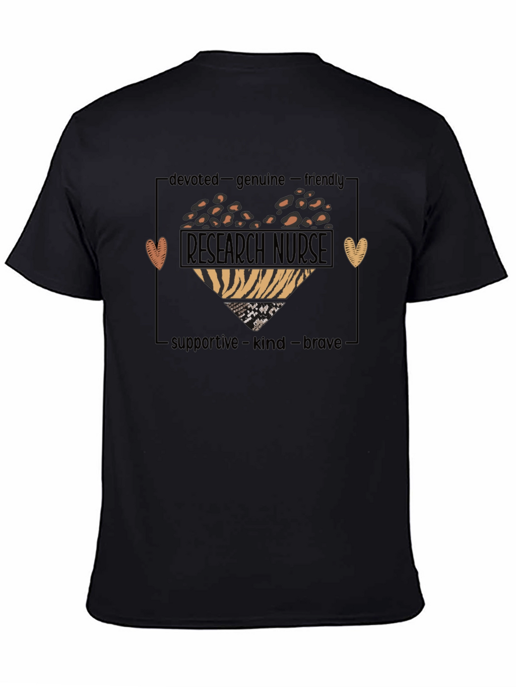 Research Nurse Heart Graphic Tee