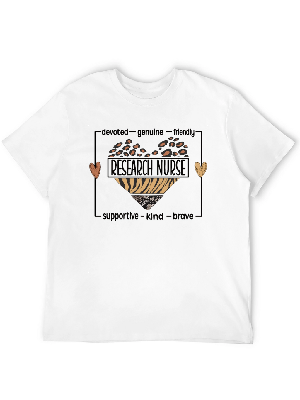 Research Nurse Heart Graphic Tee