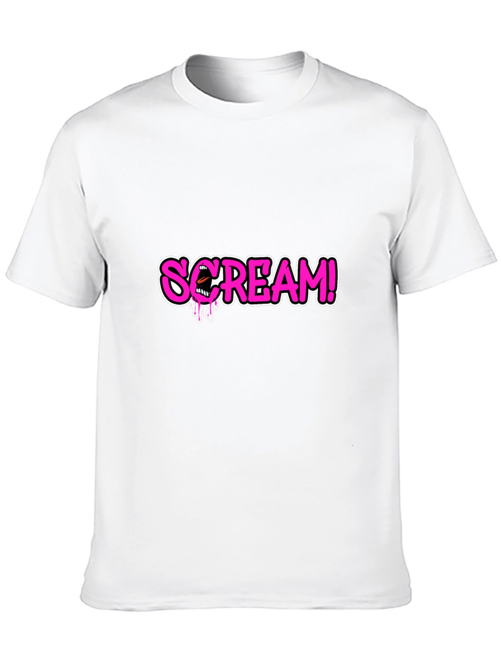 Scream! Graphic Tee - Black T-Shirt