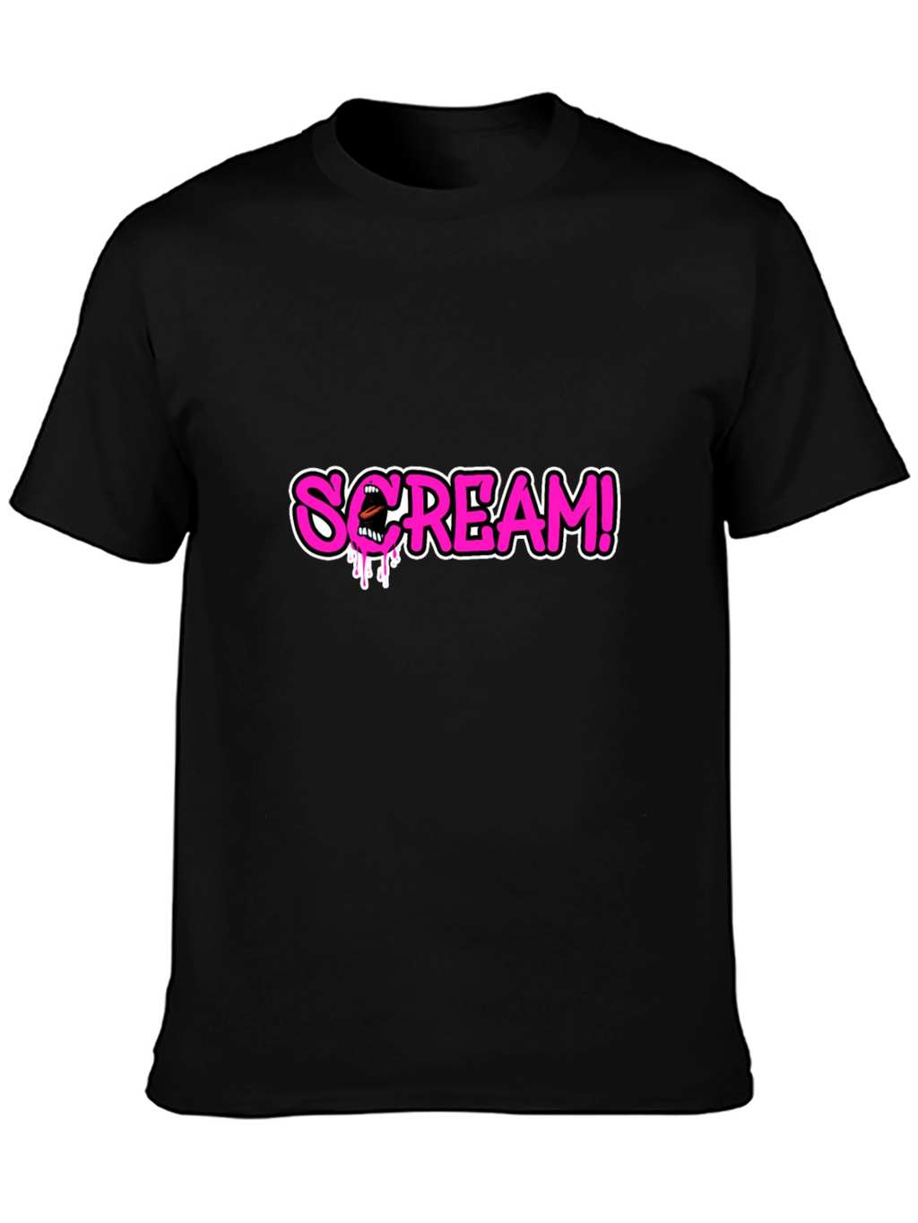 Scream! Graphic Tee - Black T-Shirt