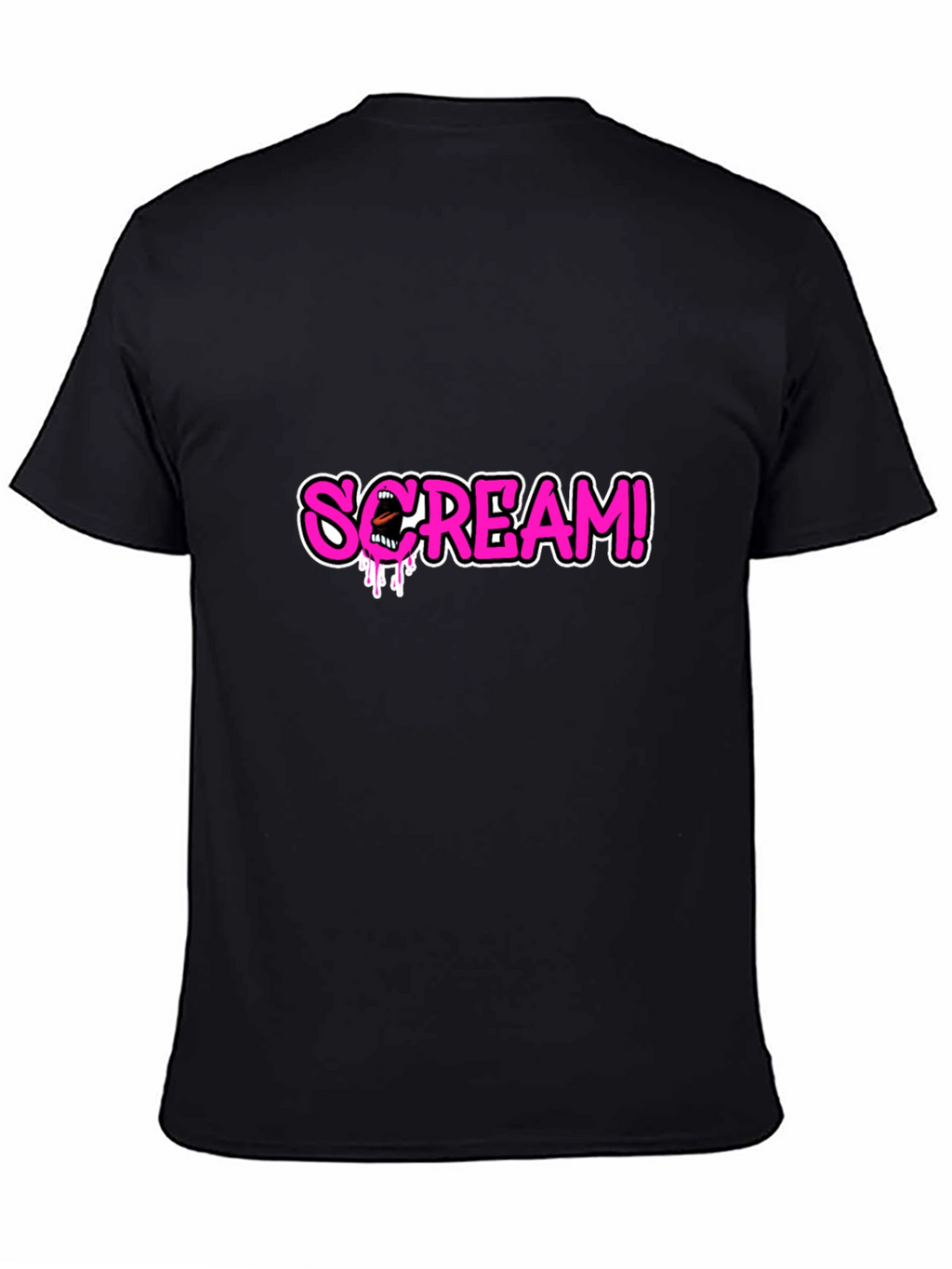 Scream! Graphic Tee - Black T-Shirt