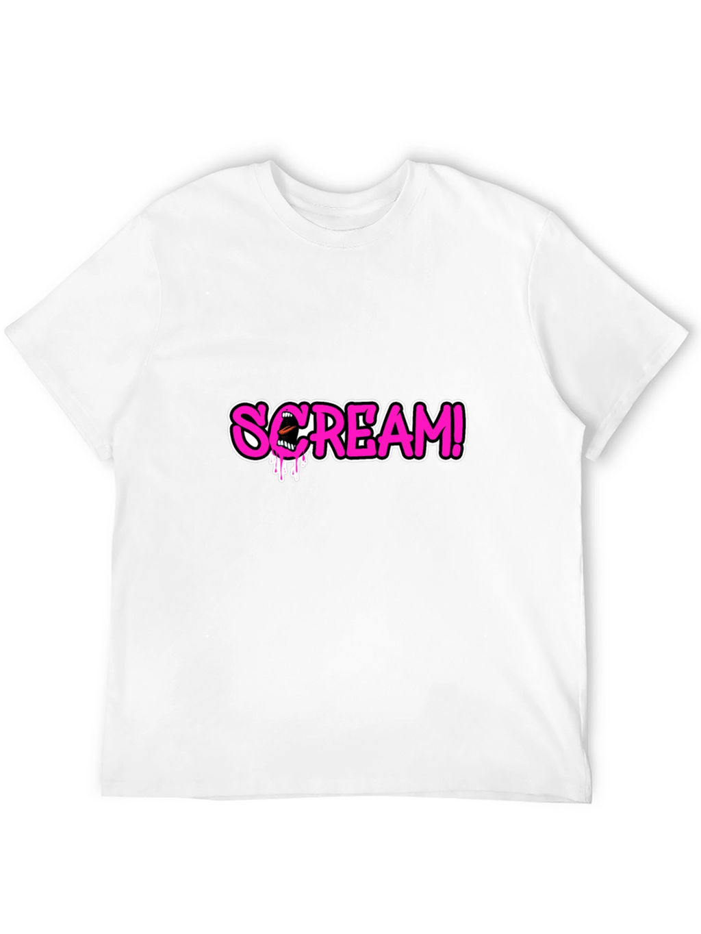 Scream! Graphic Tee - Black T-Shirt