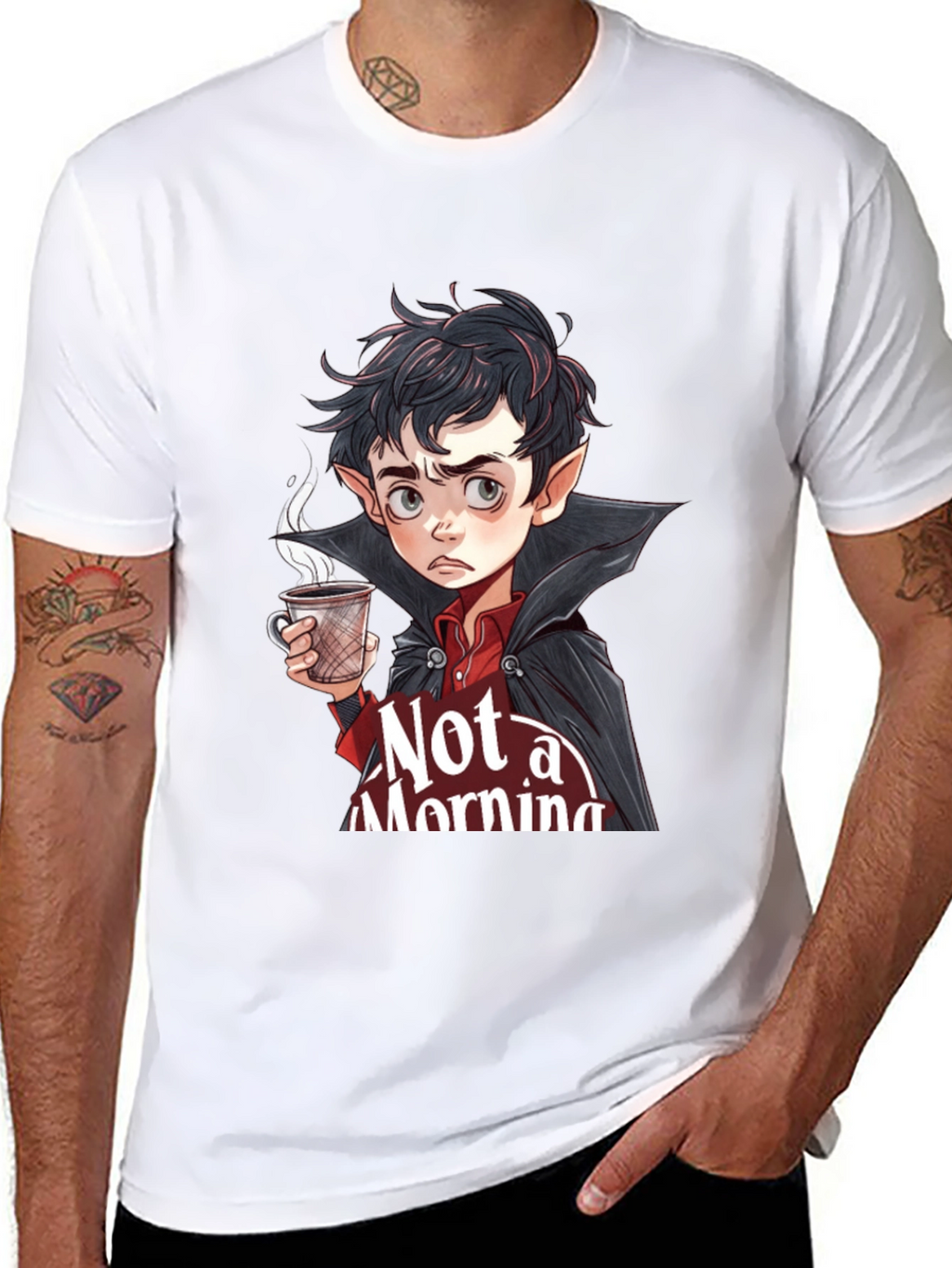 Not a Morning Person Vampire T-Shirt