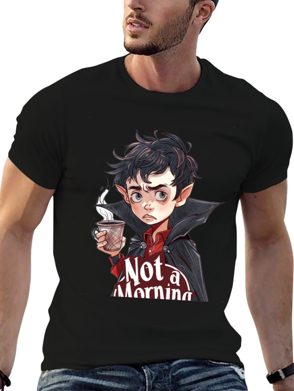 Not a Morning Person Vampire T-Shirt