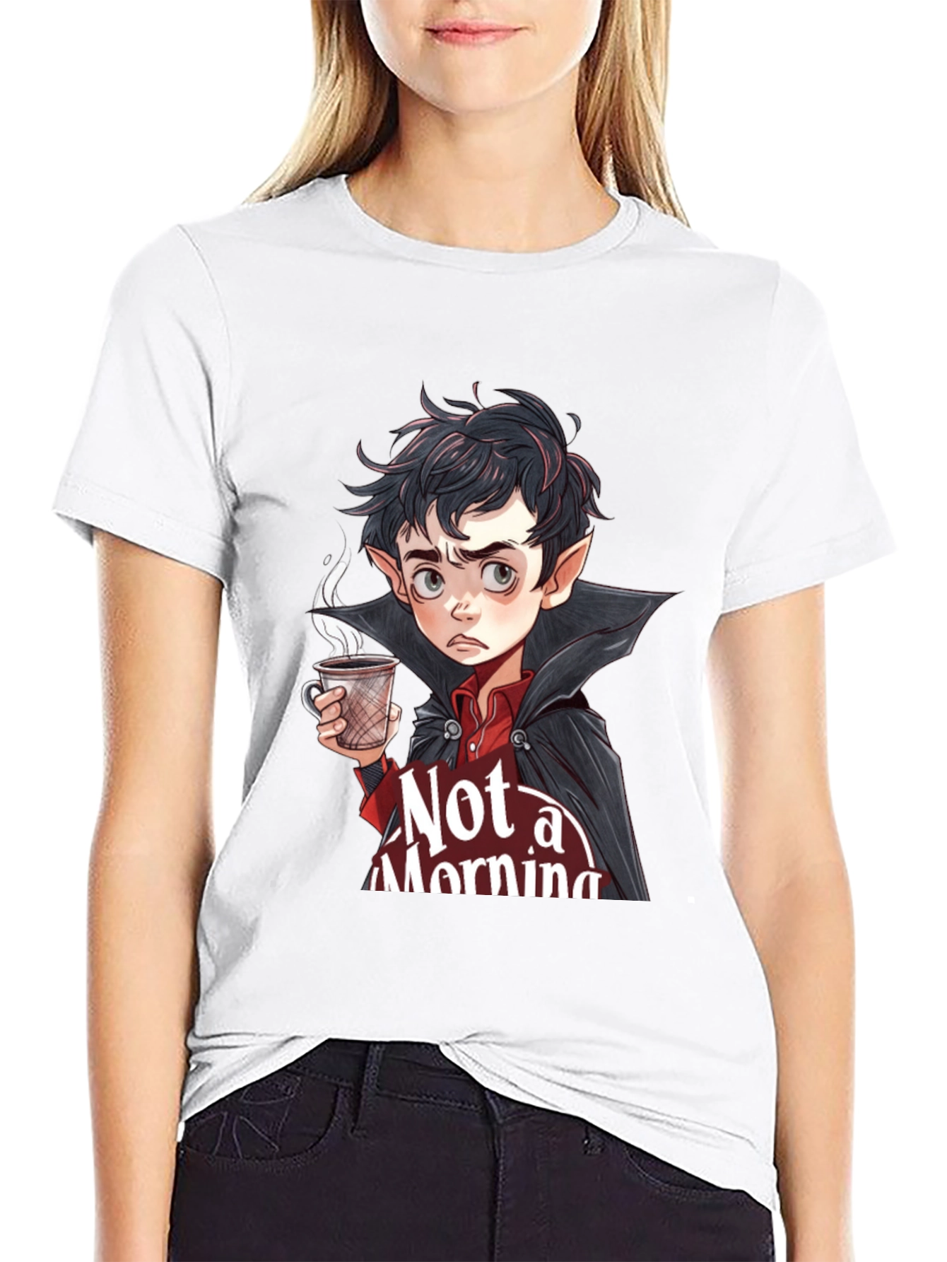 Not a Morning Person Vampire T-Shirt
