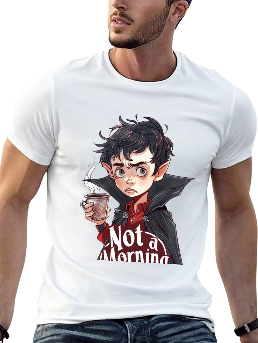 Not a Morning Person Vampire T-Shirt