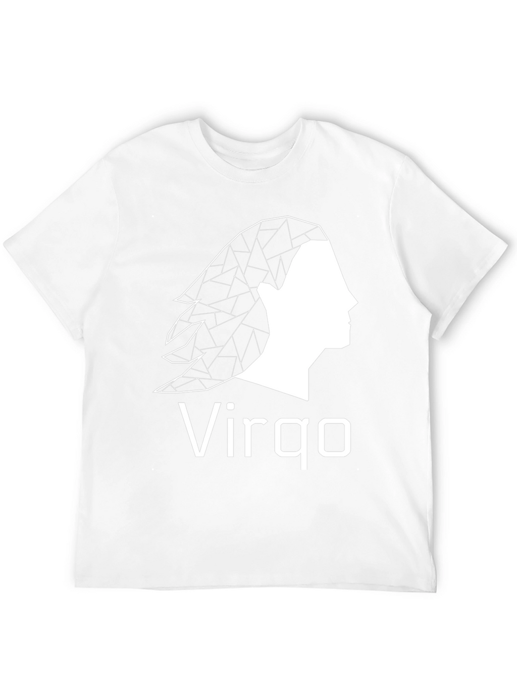 Virgo Zodiac Graphic Tee - Black Casual T-Shirt
