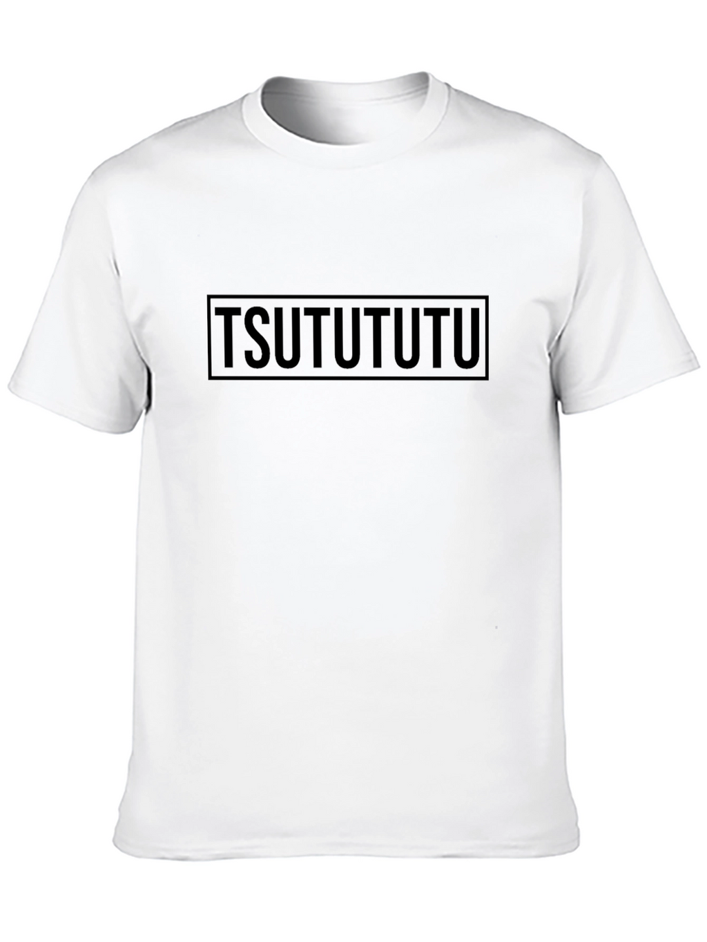 TSUTUTUTU Graphic Black T-Shirt
