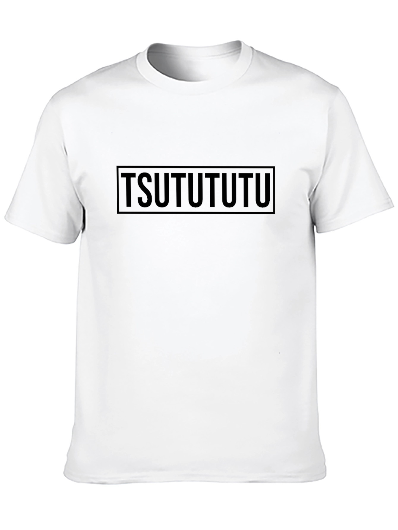 TSUTUTUTU Graphic Black T-Shirt