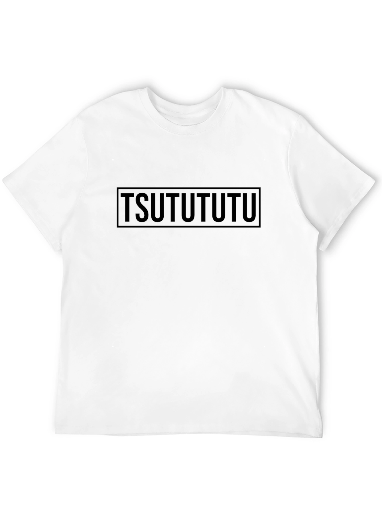 TSUTUTUTU Graphic Black T-Shirt