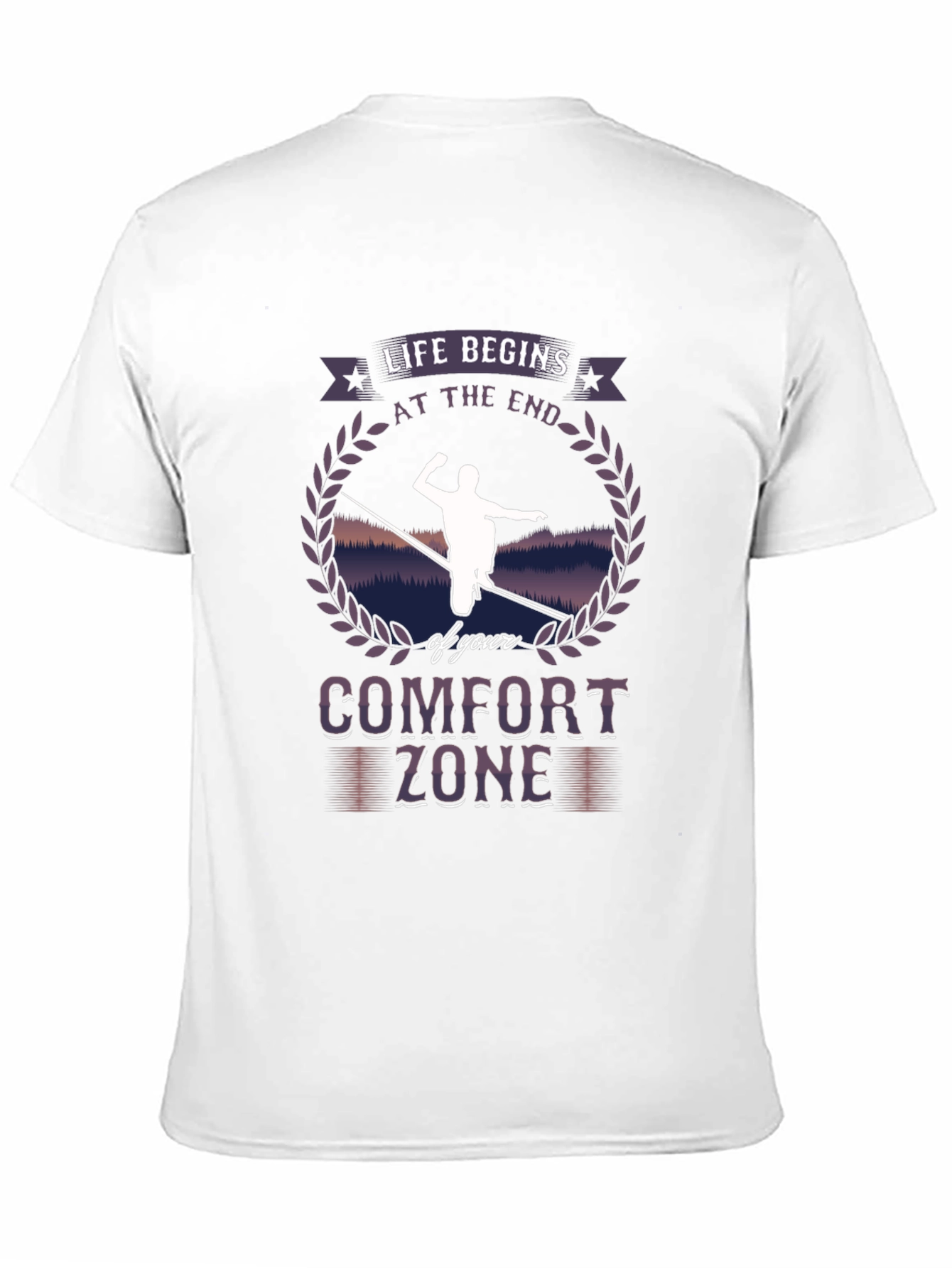 Life Begins Comfort Zone T-Shirt