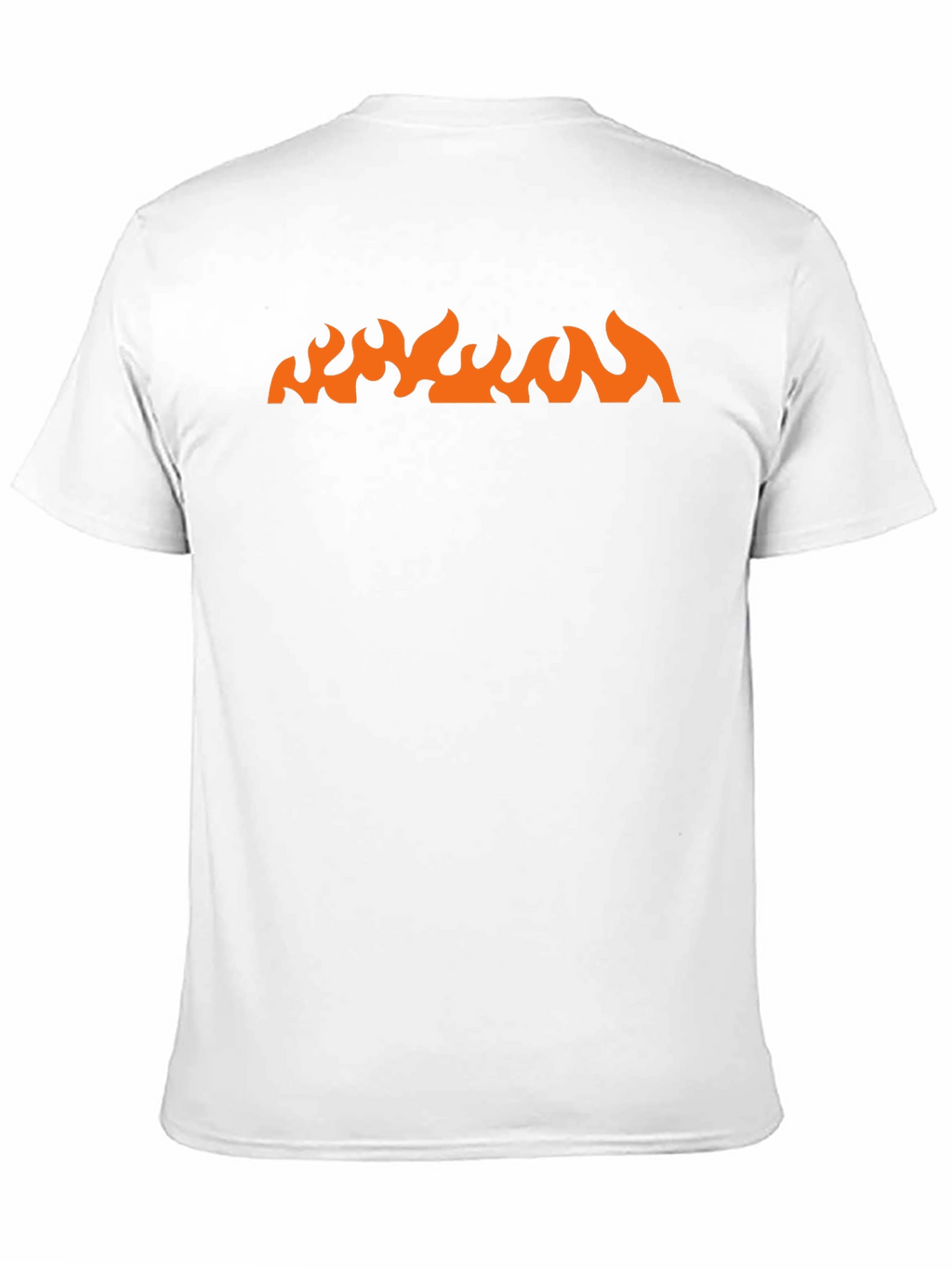 Fire Graphic Black Tee - Bold Style