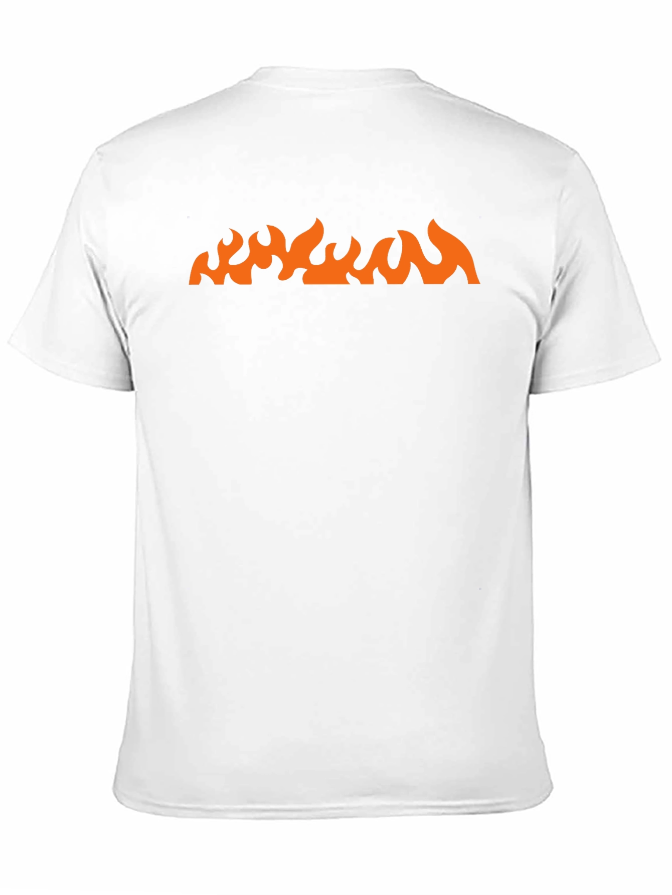 Fire Graphic Black Tee - Bold Style