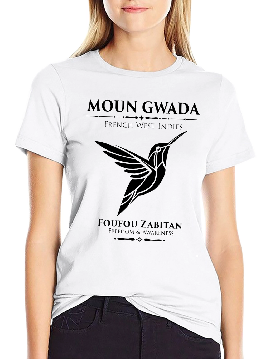 Moun Gwada Graphic T-Shirt