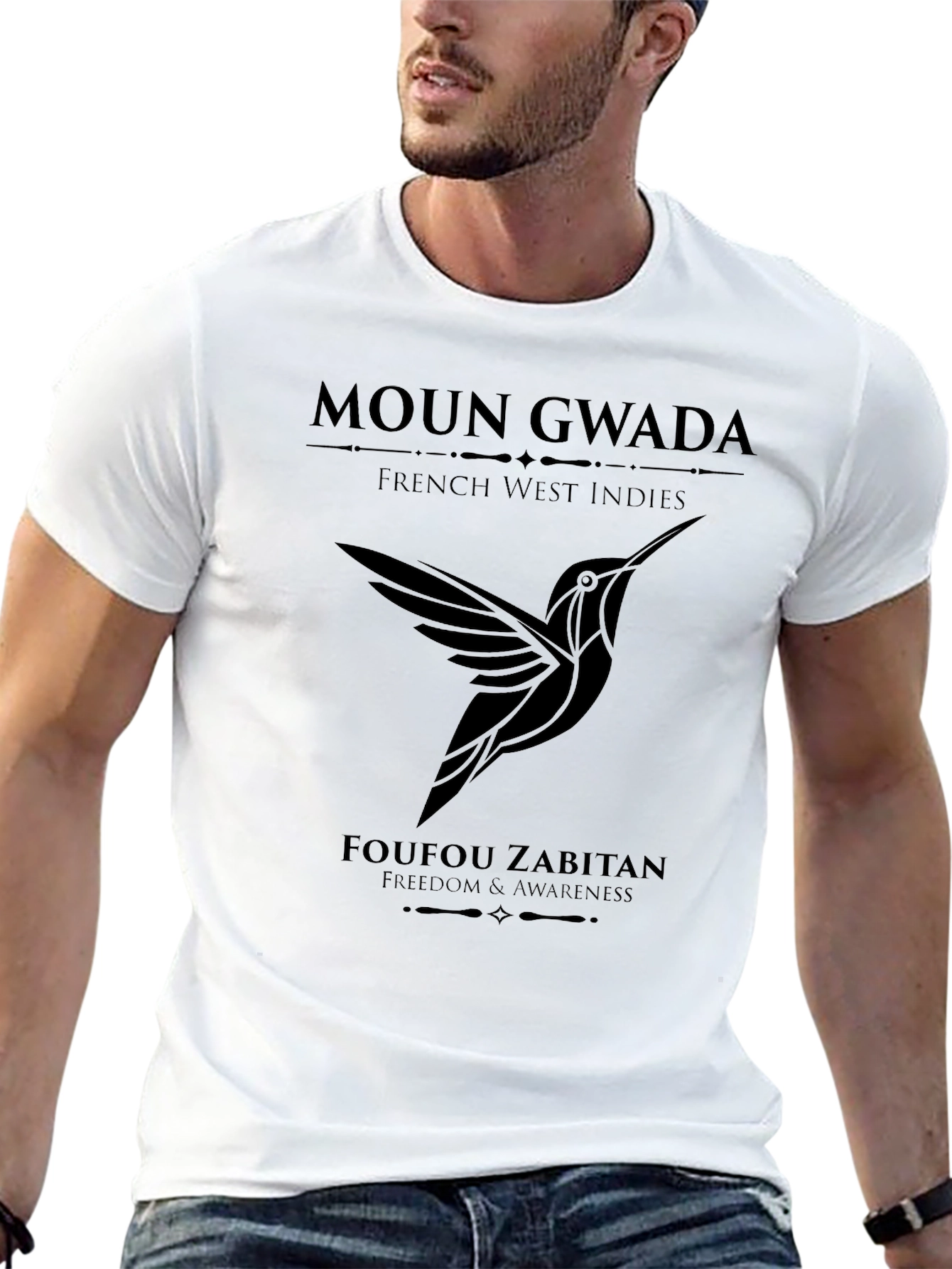 Moun Gwada Graphic T-Shirt