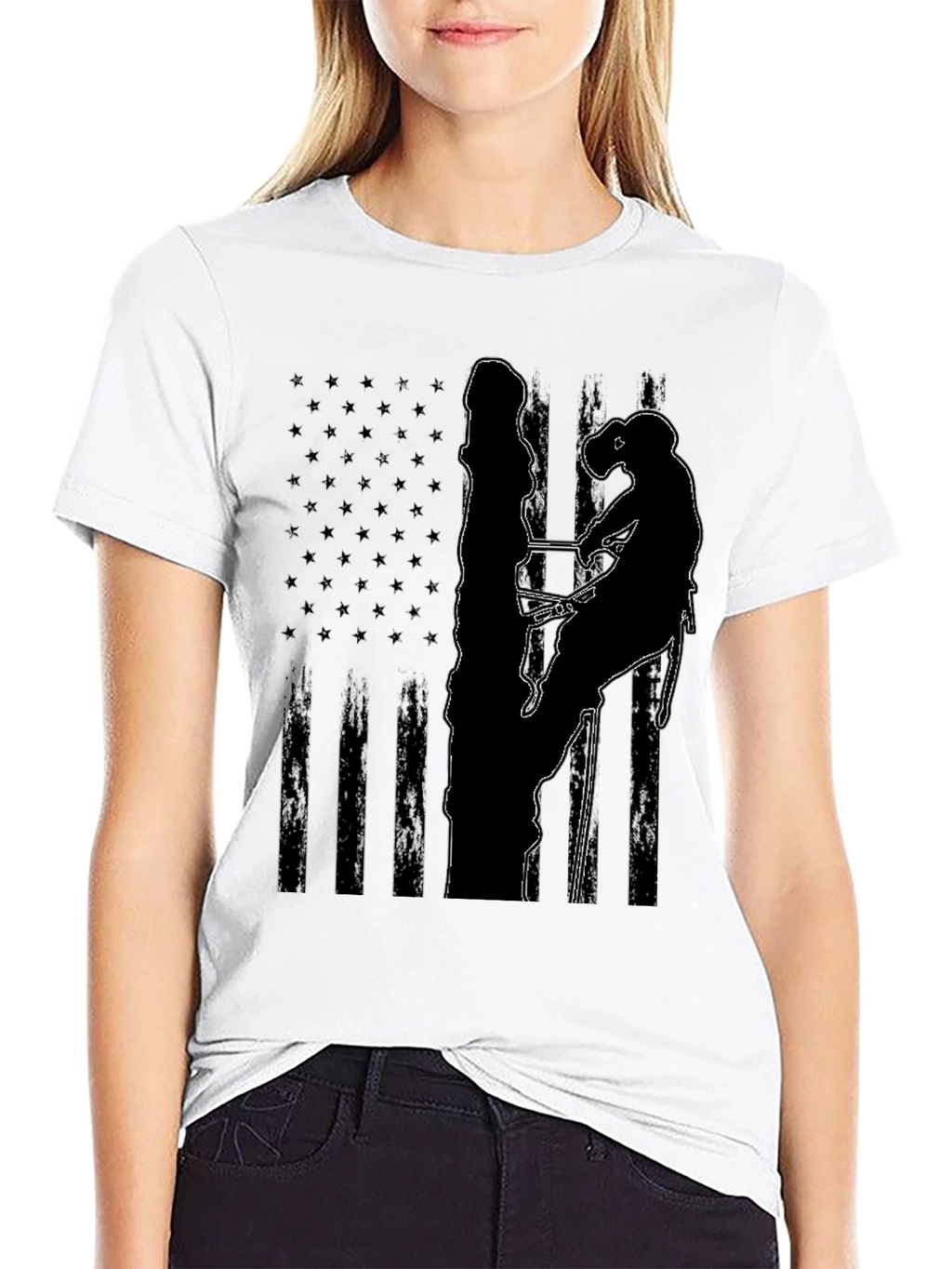 Arborist American Flag T-Shirt