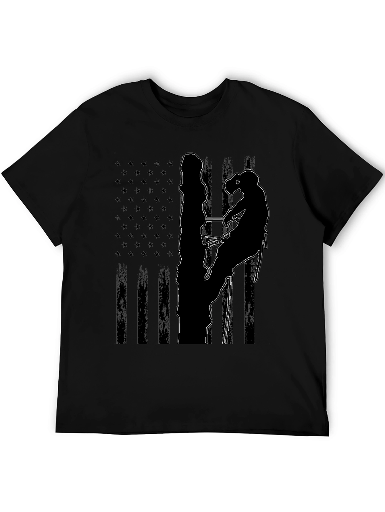 Arborist American Flag T-Shirt