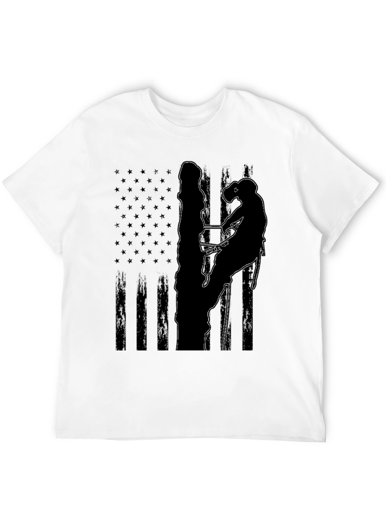 Arborist American Flag T-Shirt