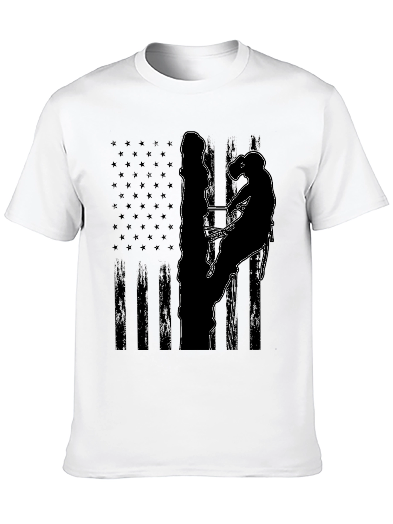 Arborist American Flag T-Shirt