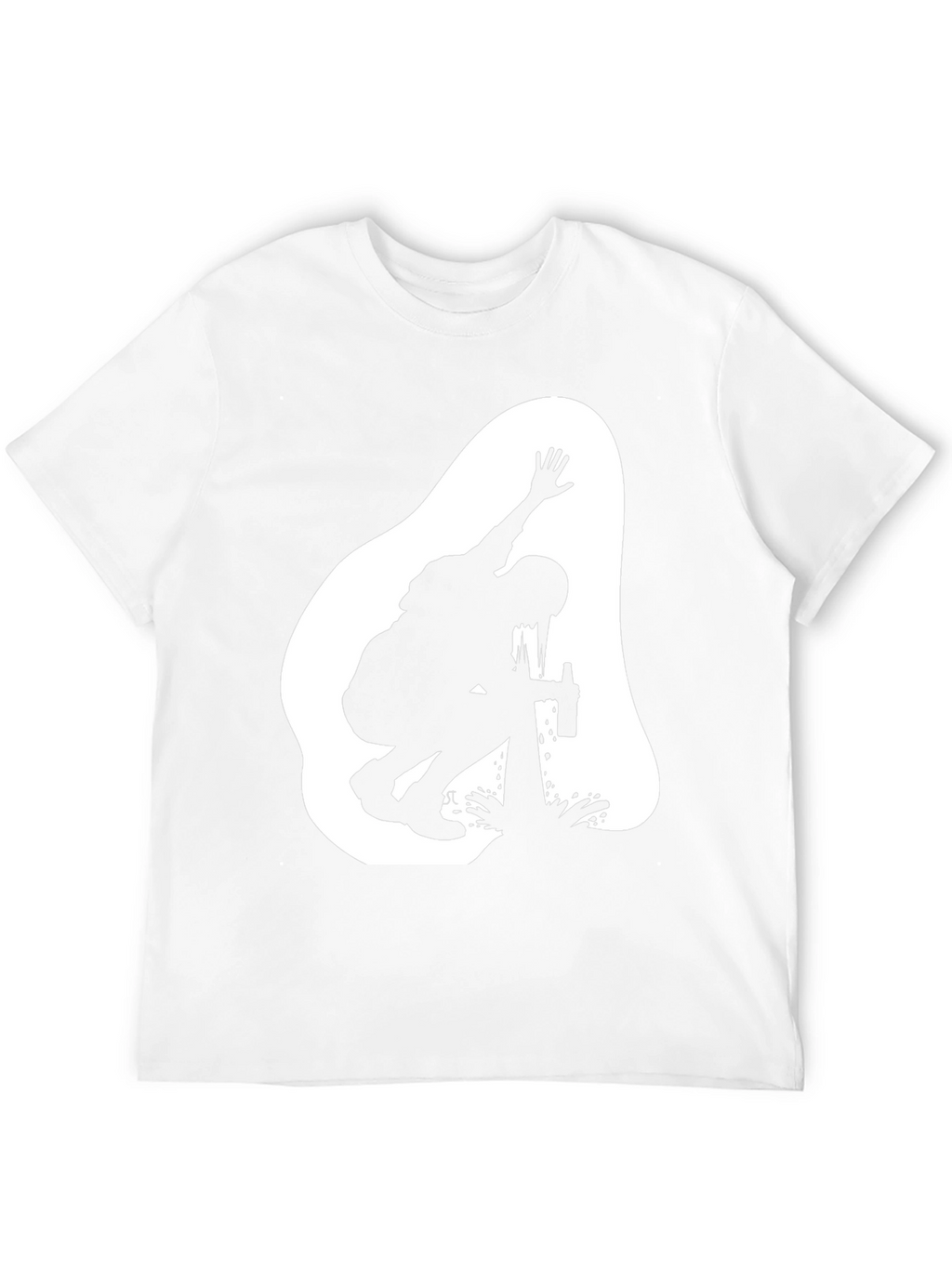 Silhouette Graphic T-Shirt - Black