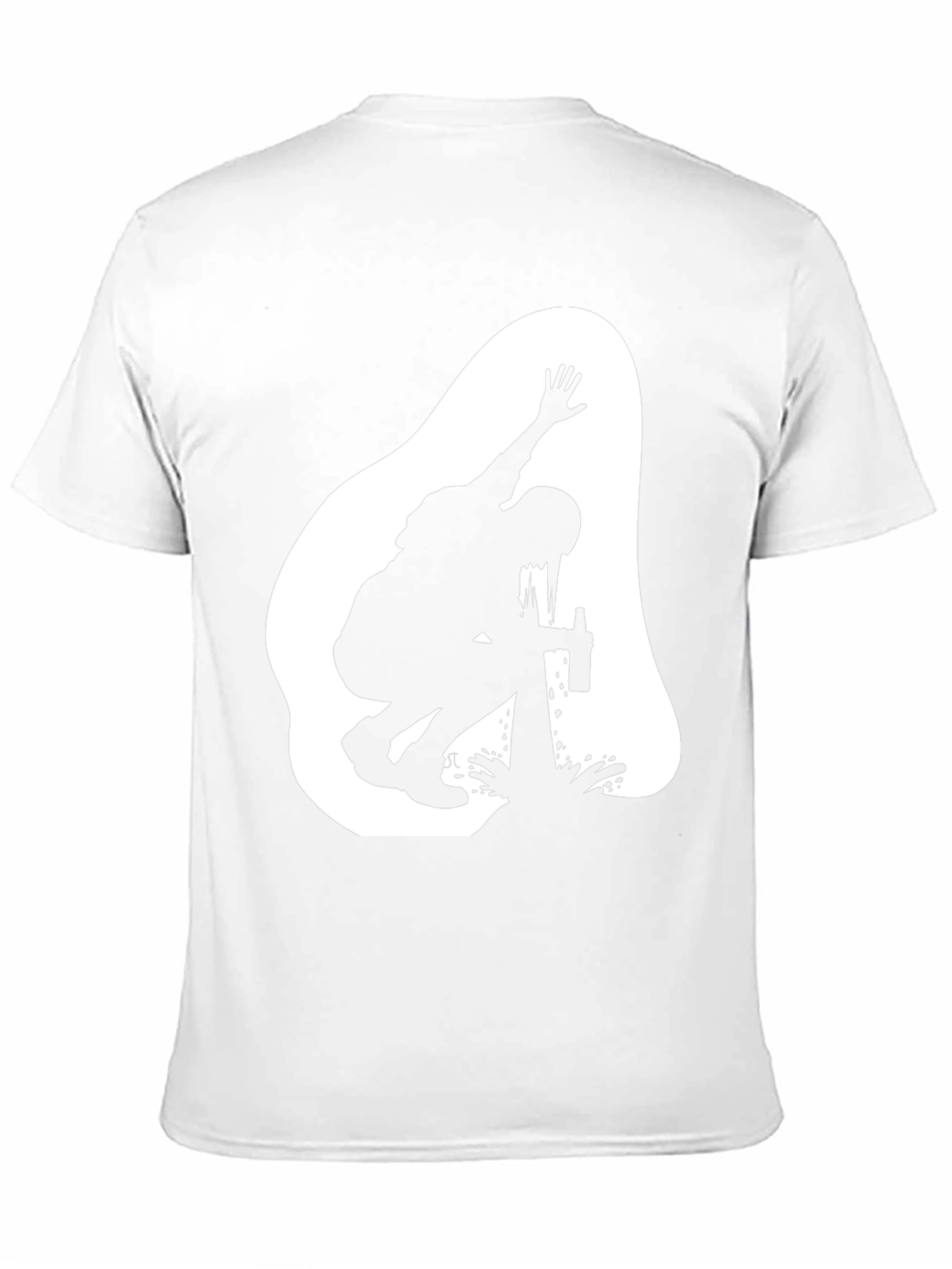 Silhouette Graphic T-Shirt - Black