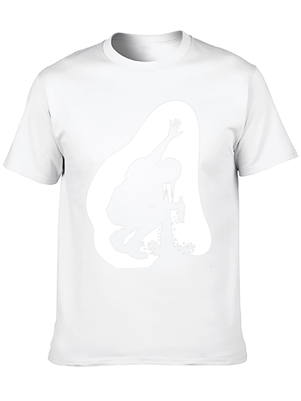 Silhouette Graphic T-Shirt - Black
