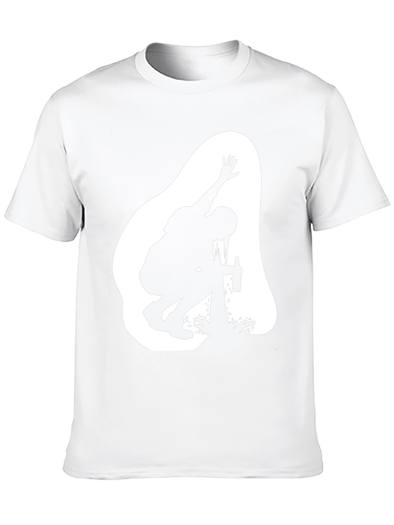Silhouette Graphic T-Shirt - Black