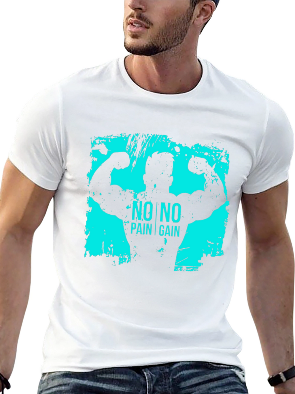 No Pain No Gain Graphic Tee