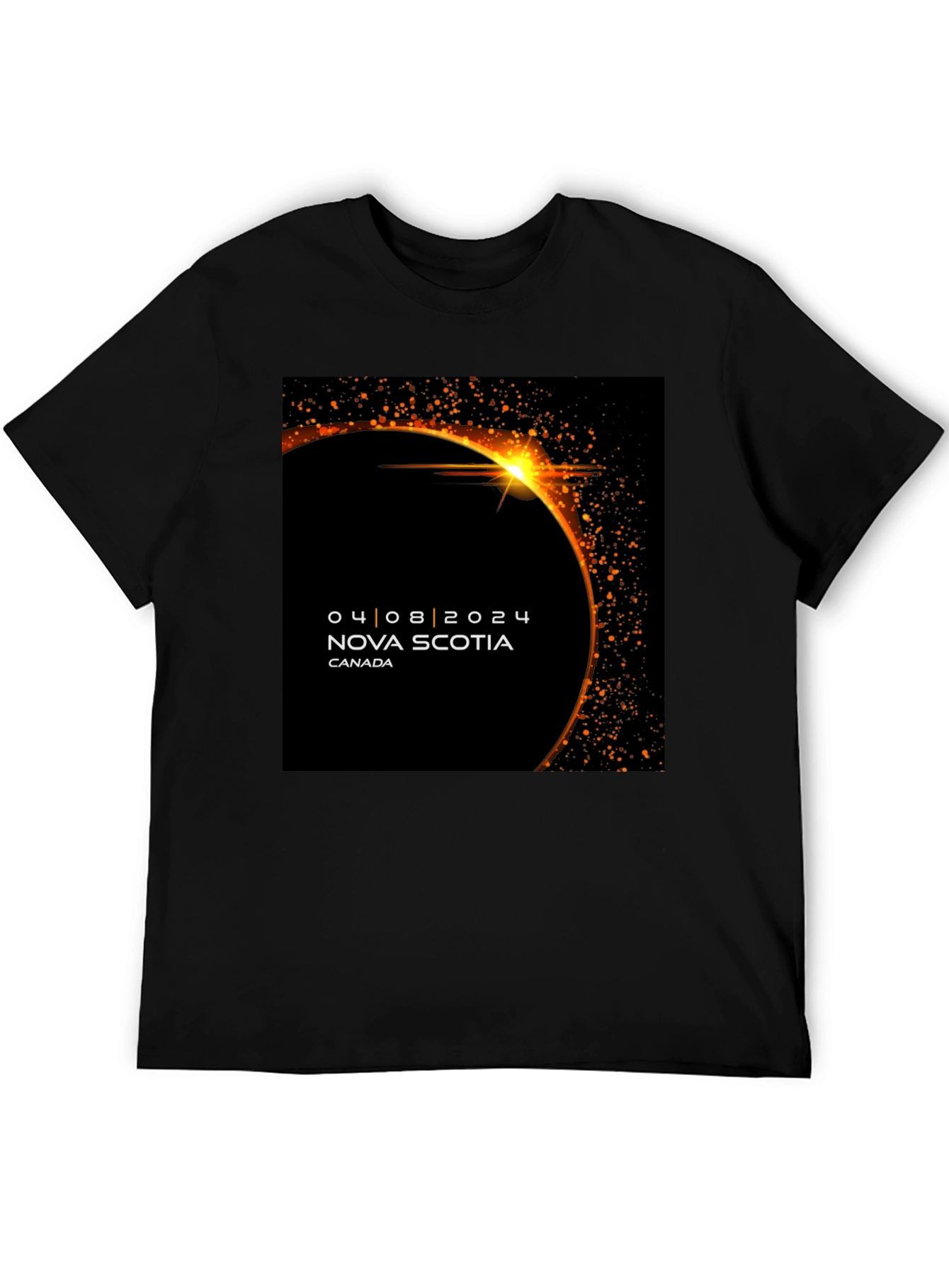 Total Solar Eclipse Nova Scotia Canada April 8 2024 T-Shirt