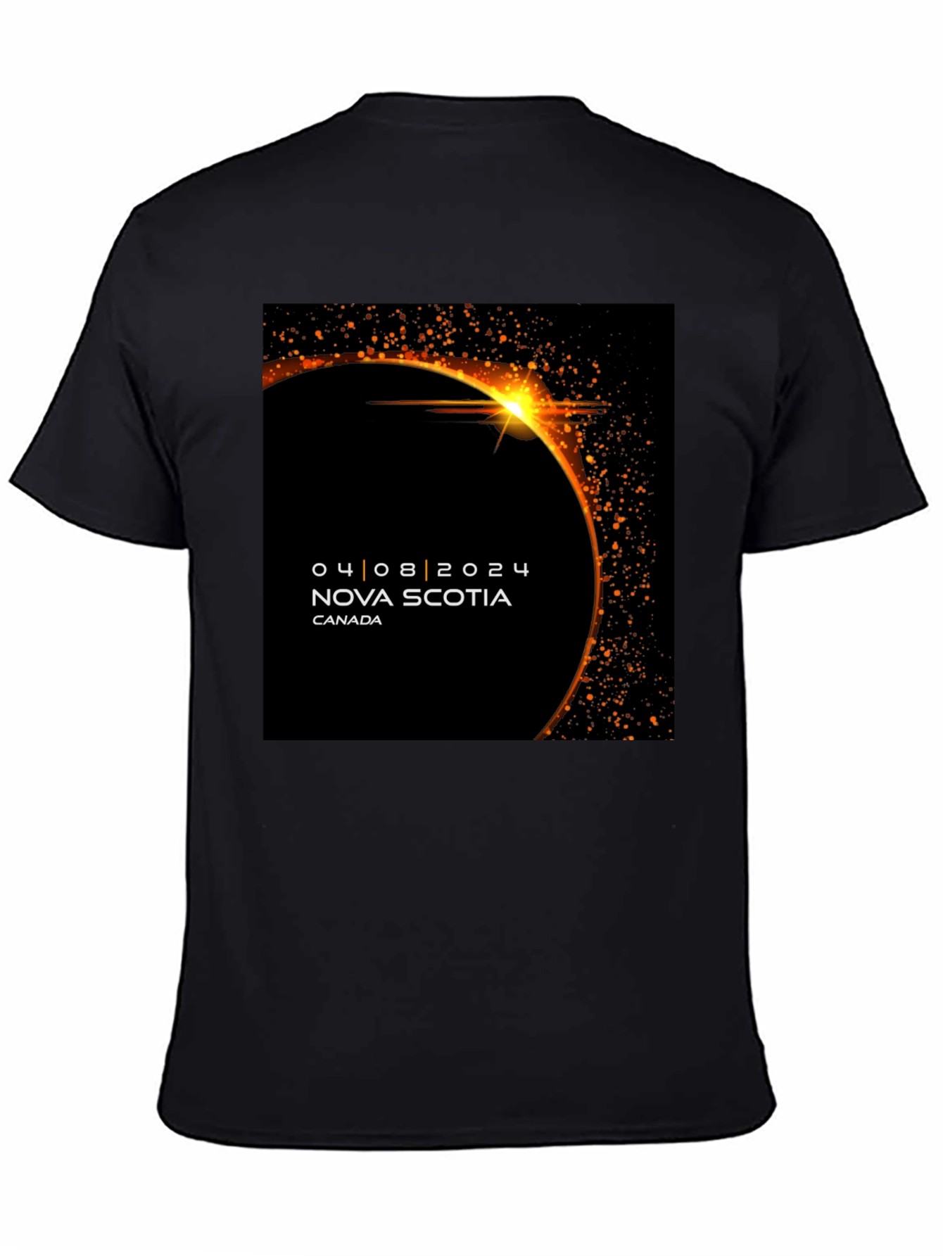 Total Solar Eclipse Nova Scotia Canada April 8 2024 T-Shirt